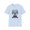 Light Blue, variant on Bugs Bunny Shirt, Bugs Bunny T Shirt, Shirt with Bugs Bunny, T Shirt with Cartoon, Cartoon on T Shirt, Animation Shirt