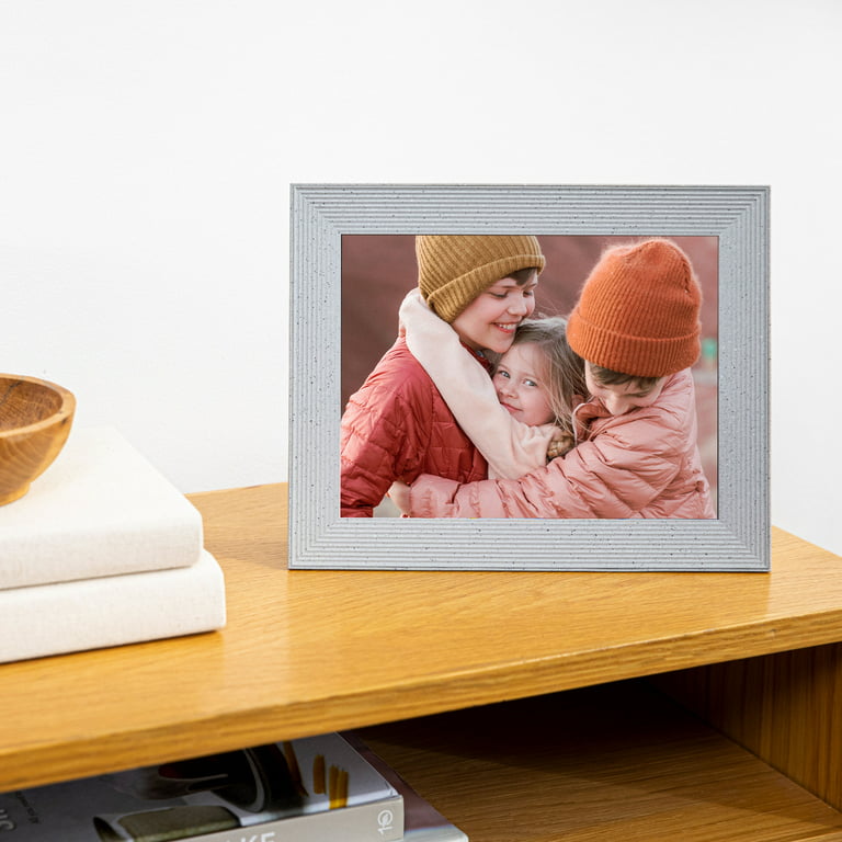 Wi-Fi Mason inch with 9.7 Luxe 2K Free – Frame Unlimited Digital Picture Storage Frames by Sandstone Aura