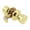 Polished Brass, variant on Delaney 100T-Gn Keyed Entry Single Cylinder Door Knob Set From The Guardian Series - Brass