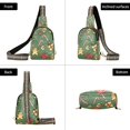 thumbnail image 7 of FORMRS Womens Crossbody Sling Bag Travel Daypack Shoulder Chest Backpack, Yellow Christmas Gingerbread, 7 of 7