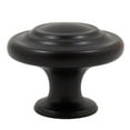 thumbnail image 2 of Charlotte Cabinet Knob, 1-3/8 Inches, Matte Black by Stone Harbor Hardware, 2 of 4