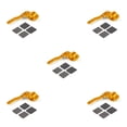 thumbnail image 2 of xinxixnxx 1/2/3/5 Improved Performance Turn Signal Lever For Enhanced Wheel Handling Exact Fit gold 12.5*3*2.9cm 5PCS, 2 of 6