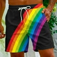 thumbnail image 1 of Puntoco Pantalones Cortos Con Estampado Hawaiano Para Hombre, Pantalones Cortos Con Bolsillo Y Cordón, Color Xxxxxl, 1 of 9