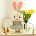 thumbnail image 1 of Cute Rabbit Plush Toy / Soft Floral Skirt Bunny Doll / Children's Birthday Gift / Christmas GiftBlue32cm Deng Xun unisex, 1 of 2