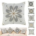 thumbnail image 4 of EIMELI Housses de Coussin Décoratives Douces Style Géométrique, 4 of 10
