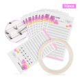 thumbnail image 2 of EIMELI Boc 10Pcs Grafted False Eyelashes Cards with Adhesive Tape Lashes Extension Storage, 2 of 8