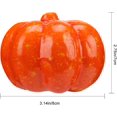 thumbnail image 3 of 10pcs Halloween Fake Pumpkins Artificial Lifelike Realistic Pumpkin Decor for Party Home - -, 3 of 8