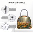thumbnail image 4 of Balery Butterflies In Flower Field Bolsa de Almuerzo para Mujeres, Caja de Almuerzo, Bolsa de Almuerzo Pequeña Impermeable, Tote de Almuerzo Reutilizable con Gran Capacidad, 4 of 6