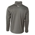thumbnail image 3 of BANDED Men's 1/4 Zip Mid Layer Fleece Pullover, Color: Charcoal, Size: L, 3 of 4