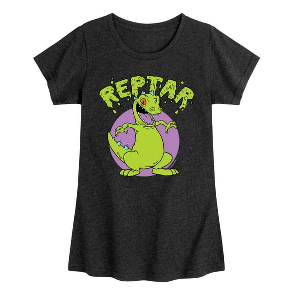 Rugrats - Reptar Slime - Toddler And Youth Girls Short Sleeve Graphic T-Shirt