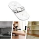 thumbnail image 3 of Bisagra invisible para puerta de gabinete de aleación invisible de 180 grados con orificio plata Ndcxsfigh  Libre de BPA, 3 of 5