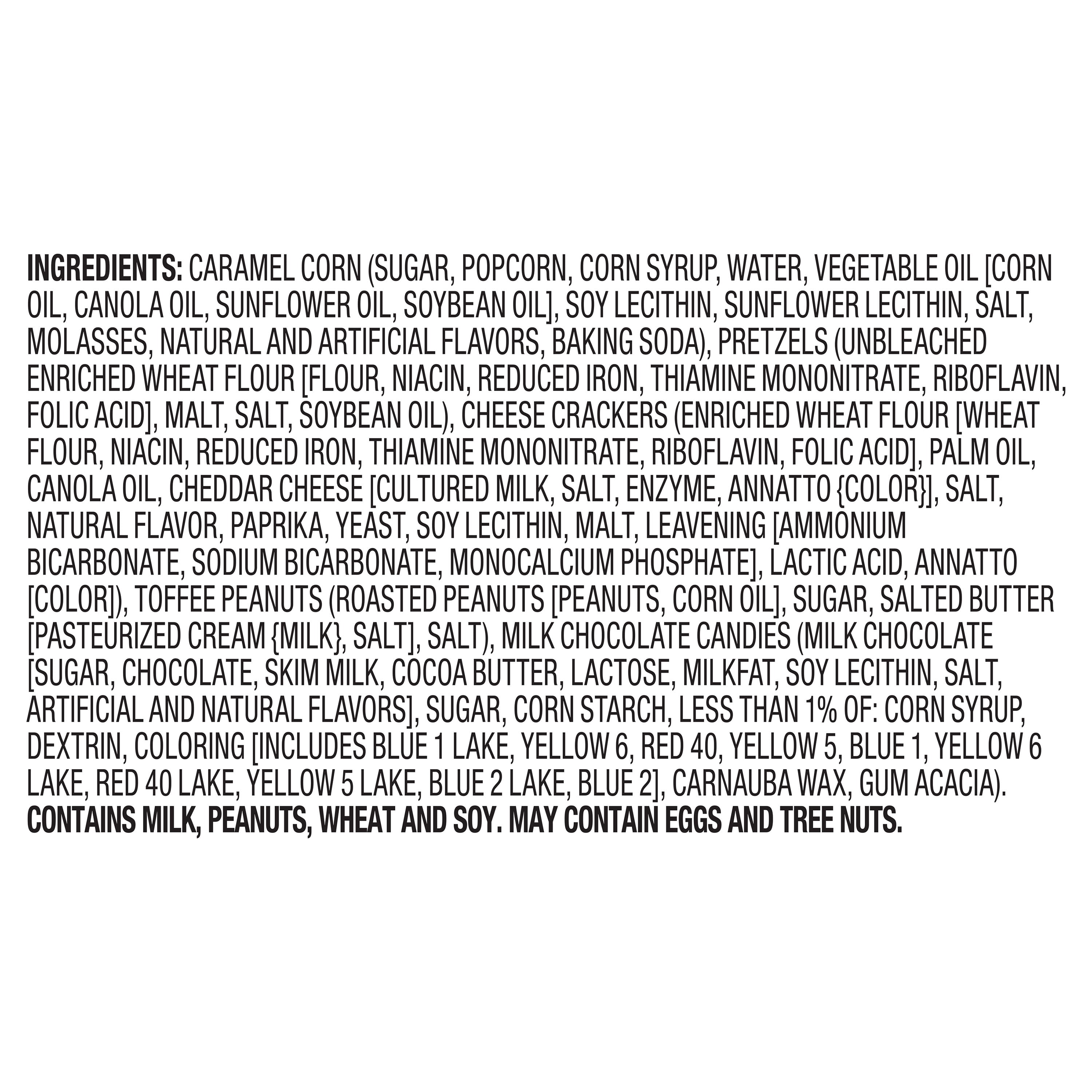 Freshness Guaranteed Candy Bar Snack Mix in Football-Shaped Container, 9 oz (Shelf Stable)