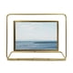 thumbnail image 2 of Colección de marcos de fotos de vidrio, marco de fotos flotante de metal fino para bodas, Horizontal Dorado, 2 of 9