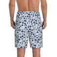 thumbnail image 4 of Lsque Seaside Primary Color Mens Sleep Pajama Shorts,Short Pajama Pants, Cotton Ultra-Soft Knit-XX-Large, 4 of 9