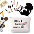 thumbnail image 2 of Gym Teacher Survival Kit Makeup Bag Gym Teacher Gift PE Teacher School Coach Gym Makeup Bag Physical Education Teacher Gift Gym Trainer Thank You Gift, 2 of 7
