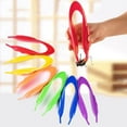 thumbnail image 2 of Plastic Tweezers for Kids,Sensory Bin Tools Toddler Plastic Fine Motor Tweezers,Preschool Craft Learning Activiti, 2 of 10
