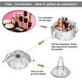 thumbnail image 2 of Fashionable Full-Print Drawstring Cosmetic & Makeup Bag – Large Portable Makeup Organizer with Inner Zipper Pocket & Mesh Compartment, Travel Toiletry Bag for Women, 2 of 5