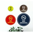 thumbnail image 5 of Circle No Smoking Sign (White) - X-large, 5 of 5