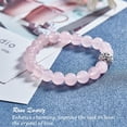 thumbnail image 4 of 88~96pcs 8mm Natural Rose Quartz Beads Natural Pink Bead Strands Round Loose Gemstone Beads Energy Stone, 4 of 9