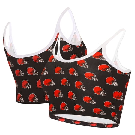 Women s Concepts Sport Brown Cleveland Browns Gauge Lounge Bralette
