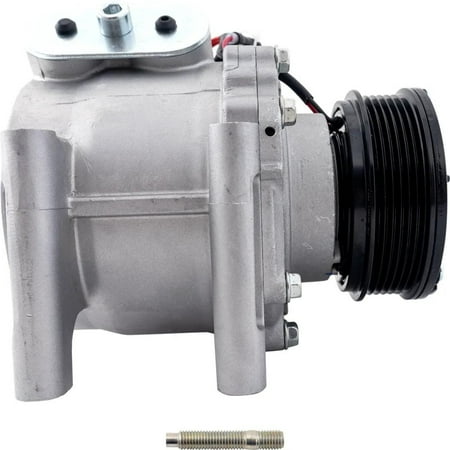 6-Groove Pulley A/C Compressor Compatible With Buick Chevrolet GMC Trailblazer LS 6 Cyl 4.2L 2002-2007 Sanden 3450; 3452 By 3450 77548 254427 0610103 637561 1010640 1520749