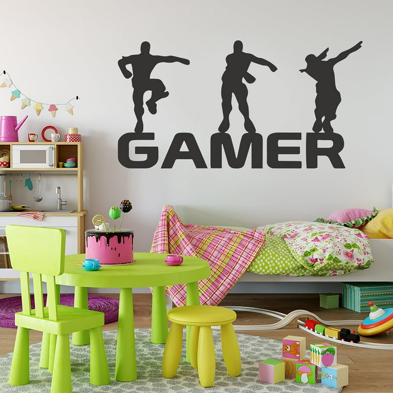 Video Gamer Poster, Kids Game Room Decor