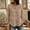 A1-Khaki, variant on Blouses Ruffle 3/4 Length Sleeve Tops Printing Blouse Tops for Women Peplum Tops for Women Print Minimalist Retro 3/4 Sleeve Tops for Women Spring Summer Tunic Tops