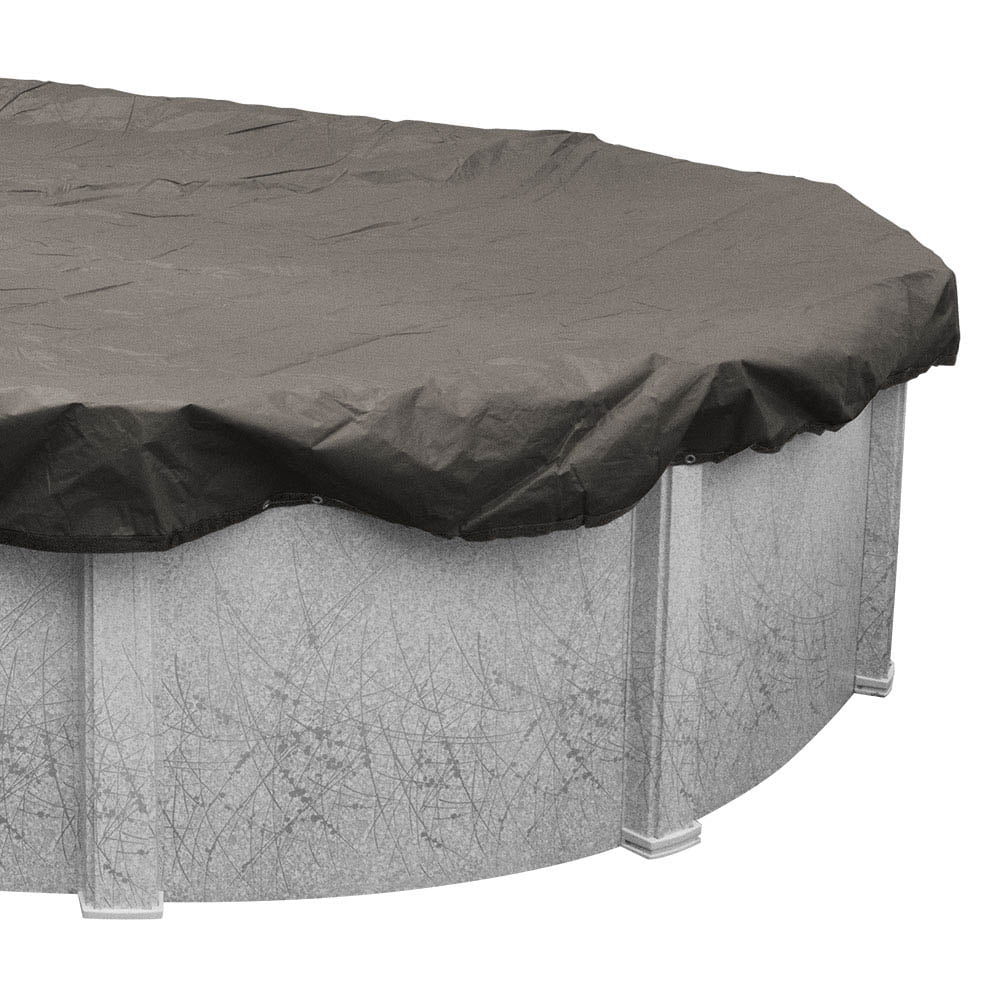 Magnesium Winter Pool Cover for 16 Foot x 32 Foot Oval Above Ground ...