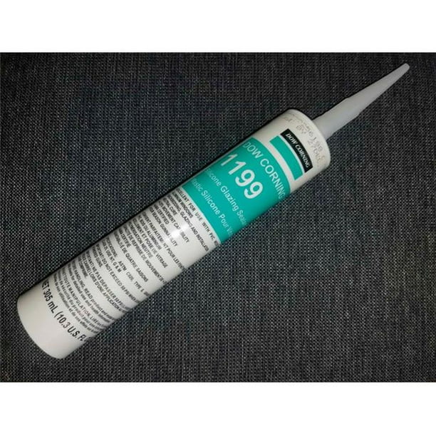 Dow Corning 5002891 10.3 oz Clear Silicone Window Glazing Sealant