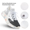 thumbnail image 3 of Cloudy Mountains Walking Shoes for Men Woman Lightweight Tennis Fashion Elastic Sports Shoes Cushion Basketball Shoes, 3 of 7