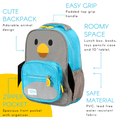 thumbnail image 3 of Mochila TWISE Side-Kick Preschool para niños con diseño de pingüinos, 3 of 7