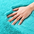 thumbnail image 6 of Softlife Super Soft Rug for Living Room Fluffy Rugs for Dorm Room Cute Plush carpet for Bedroom,3' x 5',Blue, 6 of 7