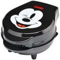 thumbnail image 1 of Platos antiadherentes para hacer gofres con diseño de Mickey Mouse de Disney, 10 cm y 600 W, 1 of 6