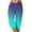 Blue, variant on SwiftWear Women's Gradient Relaxed Fit Capris w/Practical Pockets | Lounge to Outing Wear​
