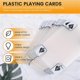 thumbnail image 4 of Transparent Plastic Waterproof Novelty Poker Index Playing Cards, 4 of 5
