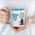 thumbnail image 3 of CafePress - The Peanuts: Conserve Water Mug Mugs - 11 oz Ceramic Mug - Novelty Coffee Tea Cup, 3 of 3