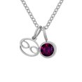 thumbnail image 1 of Collier Rune Tridimensionnel des Douze Constellations, Luxe Léger, Couleur, Collier Pierre de Naissance en Strass, Collier en Acier Inoxydable, 1 of 6