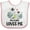 White and Pink, variant on Inktastic Zebra My Bubbe Loves Me Boys or Girls Baby Bib