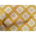 thumbnail image 4 of oneOone Cotton Cambric Yellow Fabric Geometric Bandhani Fabric For Sewing Printed Craft Fabric By The Yard 56 Inch Wide, 4 of 4