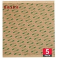 thumbnail image 6 of WEUPE Adhesive Transfer Tape, Double Sided Transfer Sheet, 8" x 8" 468MP (5-pack), 6 of 8