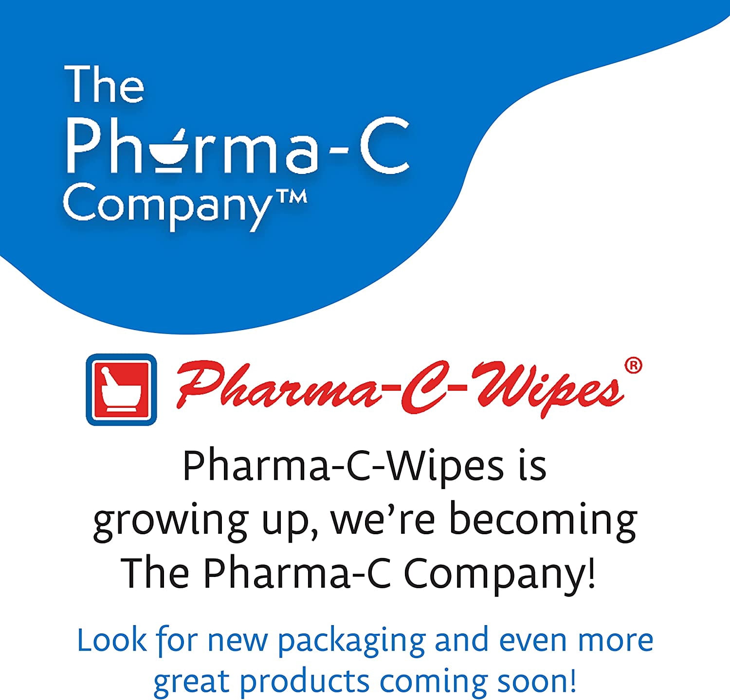 Pharma-C-Wipes 3% Hydrogen Peroxide Wipes, Antiseptic Skin WIpe, 5.6 Inches x 7 Inches, 40 Wipes per Canister, 6 Canisters