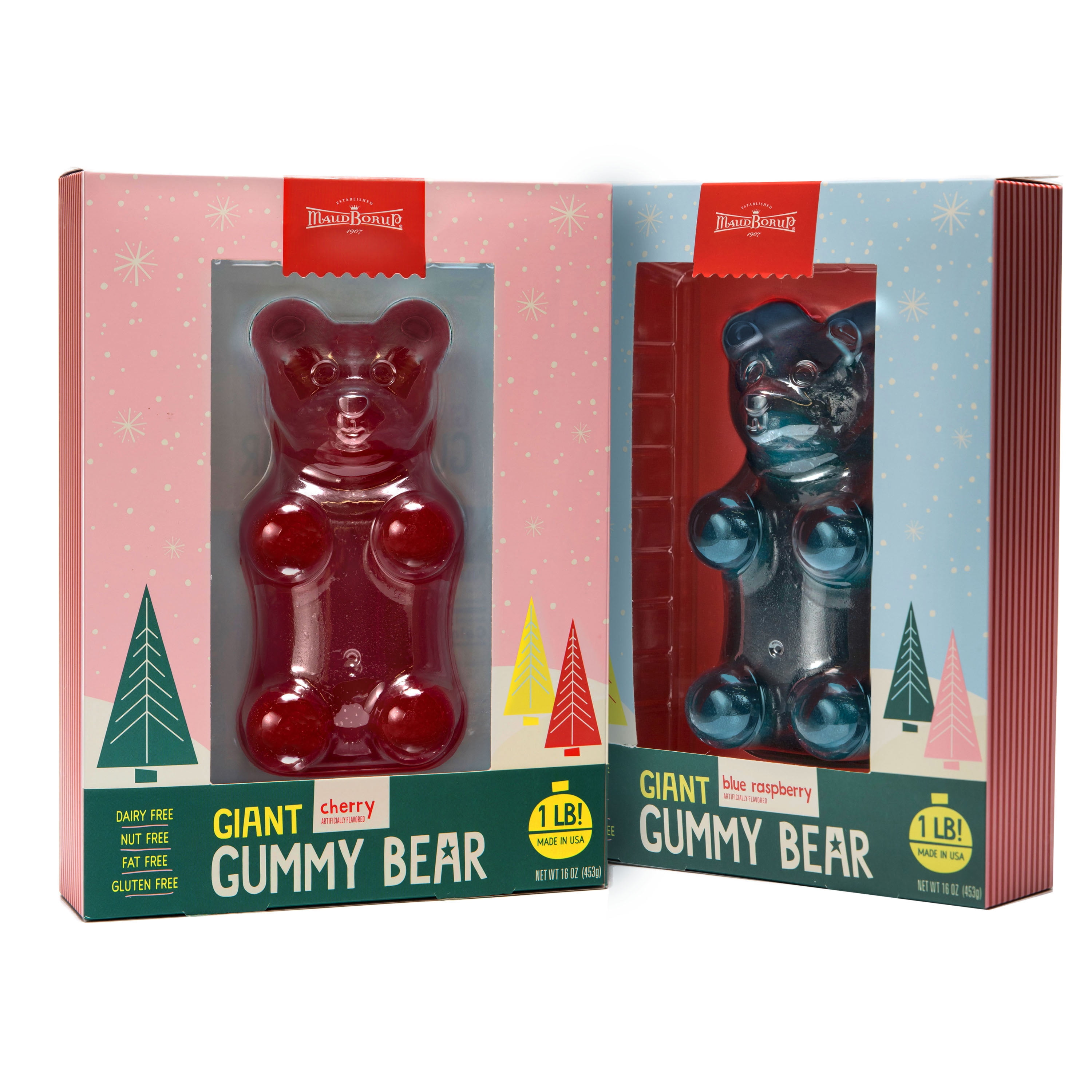 Maud Borup Giant Gummy Bear 1lb (Flavor Will Vary)