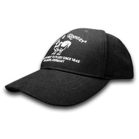 Hen & Rooster Knives Black 100% Cotton Hat Baseball Cap