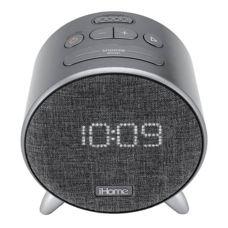 iHome - PowerClock - Bluetooth Alarm Clock with Dual USB Charging and Ambient Light
