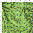 thumbnail image 3 of Soimoi Brown Rayon Fabric Flower Floral Printed Craft Fabric by the Yard 58 Inch Wide, 3 of 6