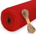 thumbnail image 1 of Rollo de tela Luceinvita de tul rojo, 137 cm x 36 m, poliéster, 1 of 6