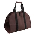 thumbnail image 1 of Bolso de mano para leña, impermeable, de tela Oxford, ligero y ajustable Marrón, 1 of 9