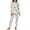 1-White, variant on CLOISE Pjs Sets for Women Long Sleeve Valentines Pajamas Pockets Tops and Pant Heart Lounge Set 2 Piece Loungewear White