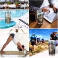 thumbnail image 7 of SKYSONIC Nautical Cat Tumbler Stainless Steel Double Wall Vacuum Reusable Insulated Mug with Straw and Built-in Coaste for Cold and Hot Beverages, 12oz, 7 of 7