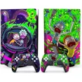 thumbnail image 1 of Pour PS5 Skin Disc Edition Anime Console and Controller Vinyl Cover Skins Wraps pour PlayStation 5 Disc Version CD-ROM Version, 1 of 6